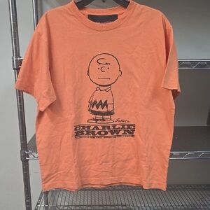 Marc Jacobs Peanuts Collaboration Orange T-Shirt